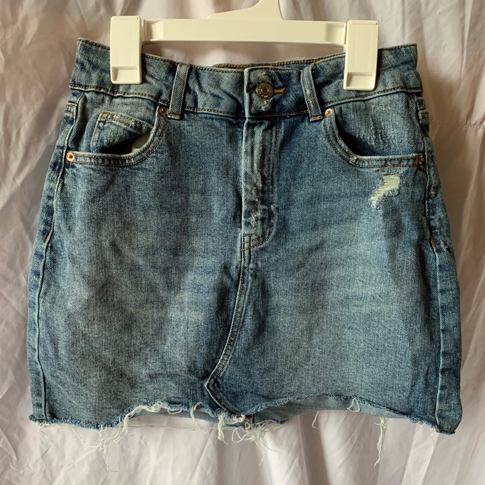 Wild Fable Jean Skirt
